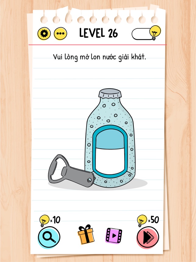 Brain test đố vui mưu mẹo – Game trí tuệ hack não cực hay